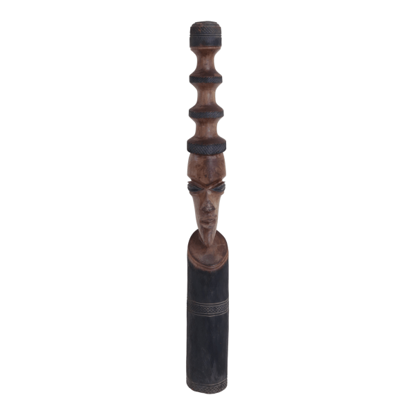 African hand-carved ebony wood figure