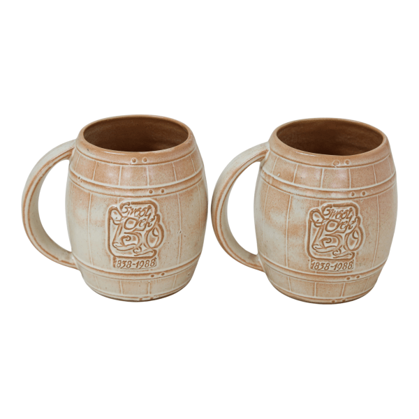 Ceramic beer steins
